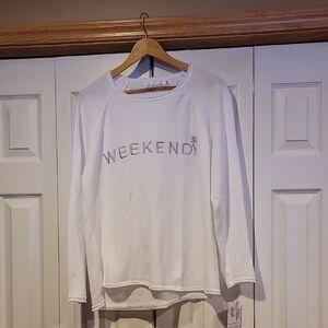 Lulu-B Relaxing Fit White Top